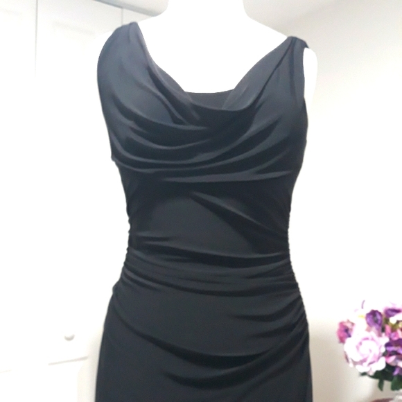 Lauren Ralph Lauren Dresses & Skirts - Lauren Ralph Lauren Black Midi Dress